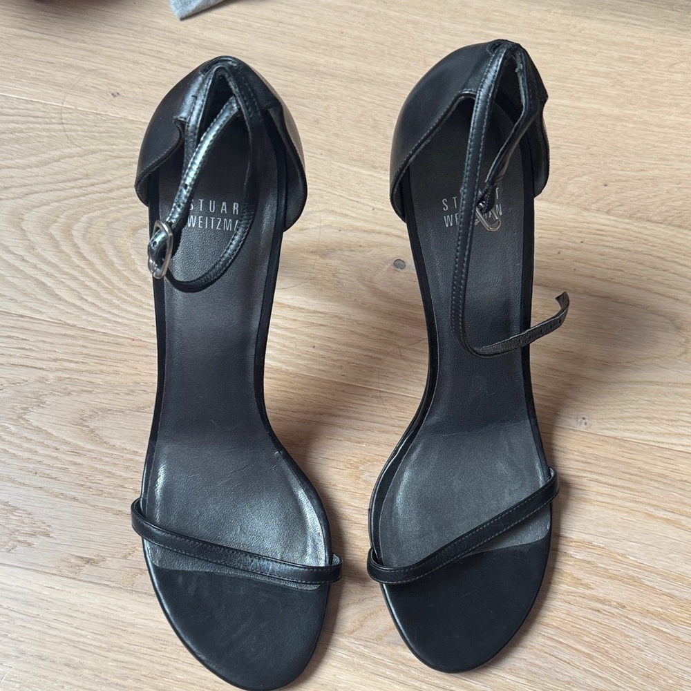 Stuart Weitzman Black Nudistsong size 10.5